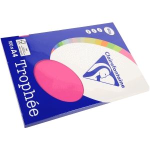 Clairefontaine Trophée - Fuchsia Roze - kopieerpapier- A4 80 gram - 100 vellen