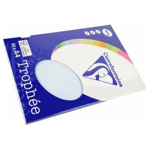 Clairefontaine Trophée - blauw - Kopieerpapier- A4 160 gram - - 50 vellen