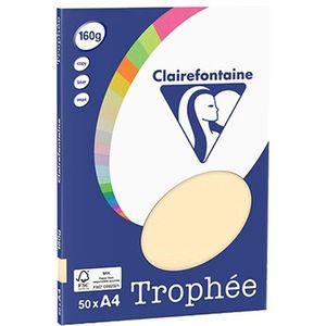 Clairefontaine Trophée - Chamois - Kopieerpapier- A4 160 gram - 50 vellen