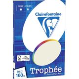 Clairefontaine Trophée - Parel Grijs - Kopieerpapier- A4 160 gram - 50 vellen