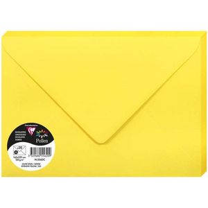 Clairefontaine Briefumschlag C5 120g/qm sonne VE=20 Stück
