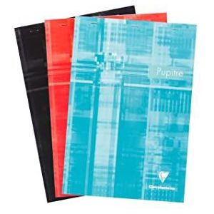 Clairefontaine 6152C notitieblok (DIN A4, 21 x 29,7 cm, 80 vellen), 1 stuk, verschillende kleuren