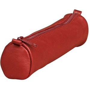 Clairefontaine Age pennenzak rond leer rood klein