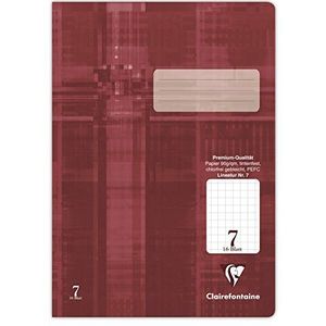25 x Clairefontaine Schulheft A4 Lineatur 7 16 Blatt