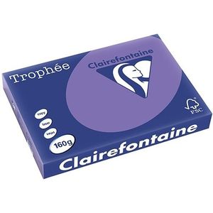 Clairefontaine - A3 - Gekleurd Papier - Violet - 250 Vel - 160 Gr