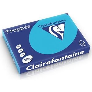 Clairefontaine gekleurd papier koningsblauw 160 g/m² A3 (250 vellen)