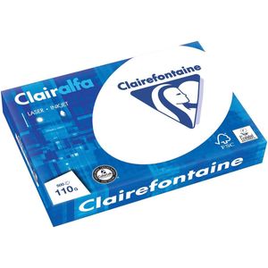 Kopieerpapier Clairefontaine Clairalfa A3 110gr wit 500 vel | 4 stuks