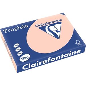 Clairefontaine - Gekleurd Papier - Zalm - A4 - 120 g/m² - 250 Vellen