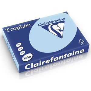 Clairefontaine Gekleurd papier Blauw 120 grams A4 (250 vel)