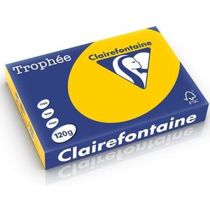 Clairefontaine papier | zonnebloemgeel | A4 | 120 gr. | 250 vel