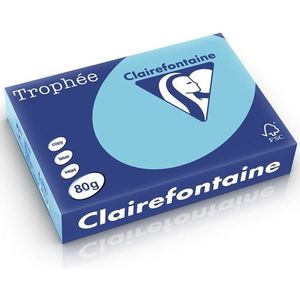 Clairefontaine - A4 Papier - Helblauw - 500 Vellen - 80 Grams - FSC-gecertificeerd