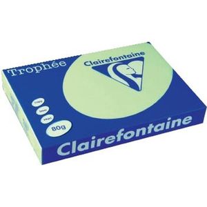 Clairefontaine - A3 - Gekleurd Papier - Groen - 80 gr - 500 Vel