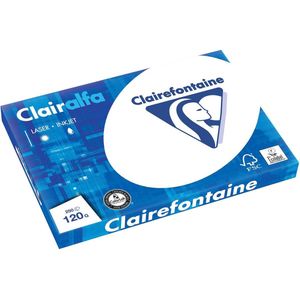 Kopieerpapier clairefontaine clairalfa a3 120gr wt | 5 stuks