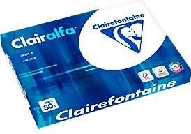 Clairefontaine - Clairalfa - Kopieerpapier - Wit - A3, 80gr, 500 Vel, Ecolabel, FSC-gecertificeerd, ColorLok Technologie