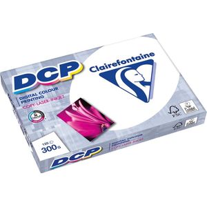 Clairefontaine - DCP - Papier - Wit - 1 pak van 125 vellen A3 - 300 g/m²