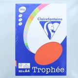 Clairefontaine Trophée - Kopieerpapier- A4 80 gram - Assorti Felle kleuren - 100 vellen