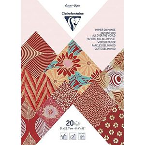 Clairefontaine Craft papers rouge A4 95090