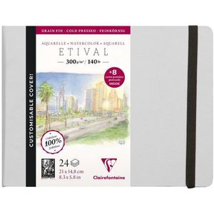 Etival aquarel notebook A5 300g cold pressed