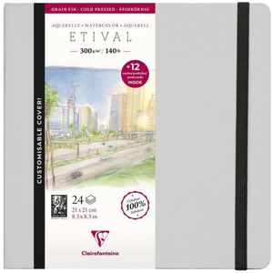Clairefontaine Etival watercolour book 21 x 21