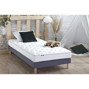 I D Lite matras, schuimrubber, wit, 90 x 190 cm