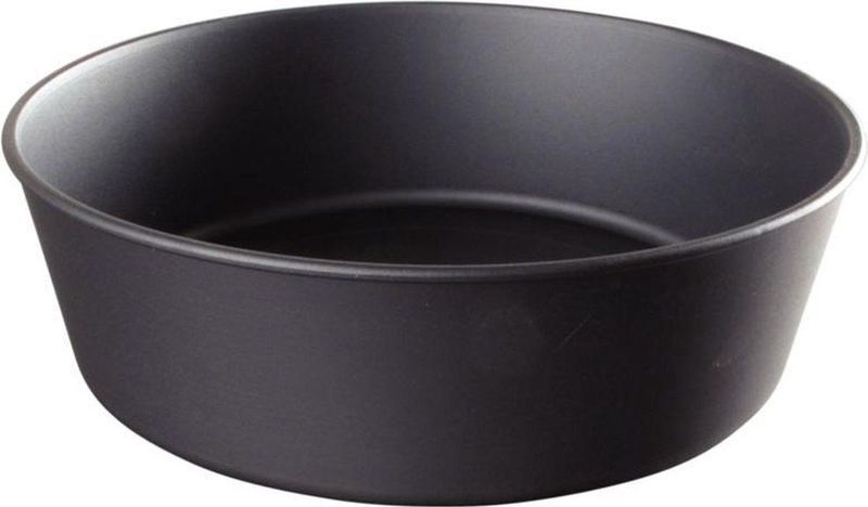 Matfer Bourgeat Mini Cakevorm Glad 100mm (12 stuks) - zwart Synthetisch materiaal 345201