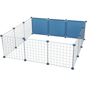 Zolux Neolife Caviaverblijf - Dierenverblijf - 105x105x35 cm Groen Blauw