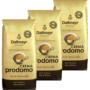 Dallmayr Crema Prodomo - koffiebonen - 3 x 1 kg