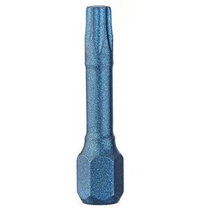 DIAGER – 5 Torx-schroefbits nr. 10 – BlueShock impact 30 mm – levensduur 12 x hoger dan normaal – speciale slagschroevendraaier en schroevendraaier met hoog vermogen
