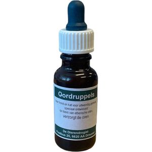 Dierendrogist Oordruppels - 20 ml
