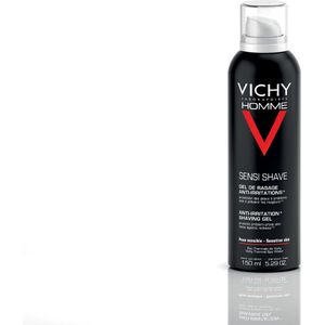 Vichy Homme - Anti-irritation Scheergel - 150ml - Voor Gevoelige Huid
