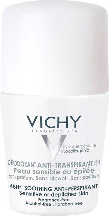 Vichy - Anti-Transpirant Roll On Deo Sensitive - 50 ml - Huidvriendelijk