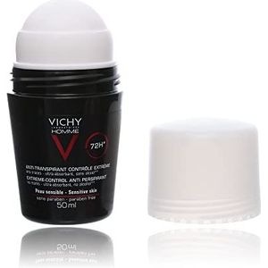 Vichy Homme Deodorant Anti-transpiratie 72u Extreem Controle - Roller 50ml