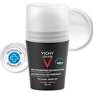 Vichy Homme Deodorant for Sensitive Skin Roll-on 50ml
