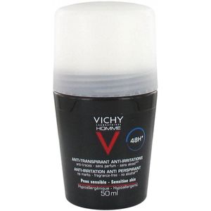 Vichy - Homme Deo Roll On - Sensitive Skin - 50 ml