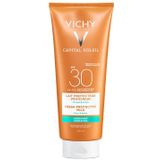 Vichy Capital Soleil Beach Protect Beschermende Hydraterende Melk voor het Gezicht en Lichaam SPF 30 300 ml