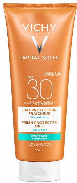 VICHY Capital Soleil Invisible Hydrating Protective Milk SPF30 300 ml