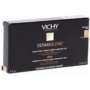 Vichy Dermablend Corrigerende Compact Crème 12u Hoog Dekkende Foundation - Nude 25