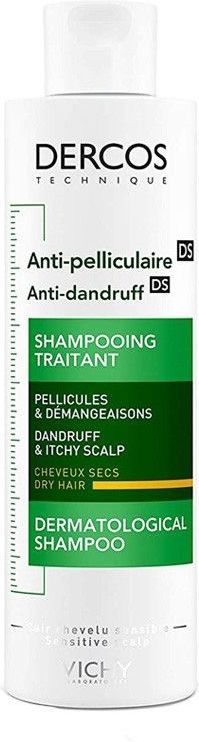 Vichy Dercos Technique Anti-Roos DS Shampoo - Droog Haar - Seleniumdisulfide en Salicylzuur - 200ml