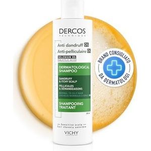 Vichy Dercos Technique Anti-roos - Shampoo - voor normaal tot vet haar - 200ml