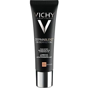 Vichy Dermablend 3D Correction Corrigerende Egaliserende Foundation SPF 25 Tint 55 Bronze 30 ml