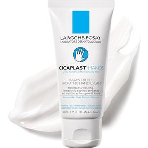 La Roche-Posay Cicaplast Handcrème - voor Droge, Geïrriteerde Handen met Kloven - 50ml