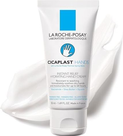 La Roche-Posay Cicaplast Handcrème - voor Droge, Geïrriteerde Handen met Kloven - 50ml