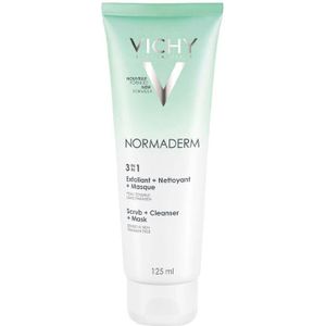 Vichy Normaderm Cleanser 3 In 1 Acne Treatment 125 Ml
