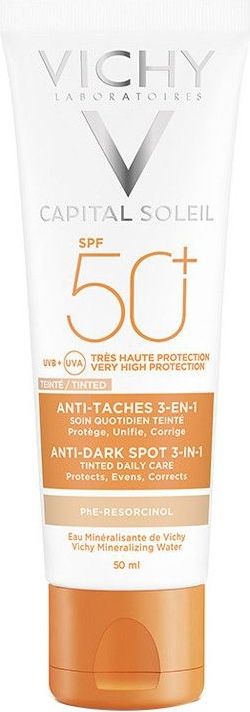 Vichy - Capital Soleil - Zonnebrand - Getint - SPF50 - 50 ml