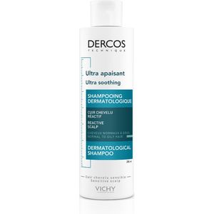 Vichy - Dercos Ultra Soothing Oily Shampoo - 200ml - Verfrissende Reiniging