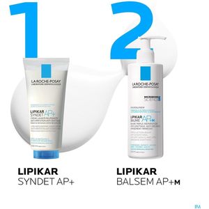 La Roche-Posay Lipikar Syndet AP+ reiniging - Douchemiddel - voor een gevoelige en droge huid - 200ml