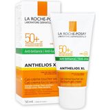 La Roche-Posay Anthelios SPF50+ Zonnebescherming Dry Touch Gel-Crème Anti-Glim voor het Gelaat 50ml