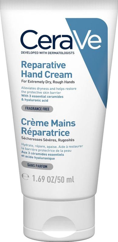 CeraVe Herstellende Handcrème - tegen Droge en Ruwe Handen - 50ml