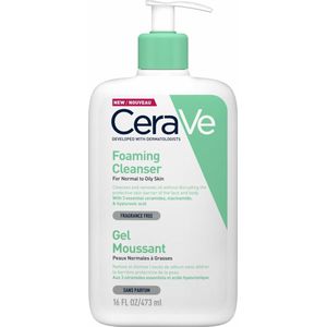 Cerave - Moussant - Reinigingsgel - 473ml - Voor Normale tot Vette Huid