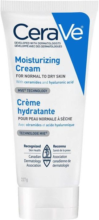 Cerave - Hydraterende Crème - 177 ml - Voor Droge Huid - Zonder Parfum